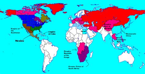 Ussr Map Cold War