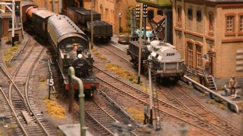 One of the most beautiful British model railway micro layouts of British Railways (GWR) in OO ...