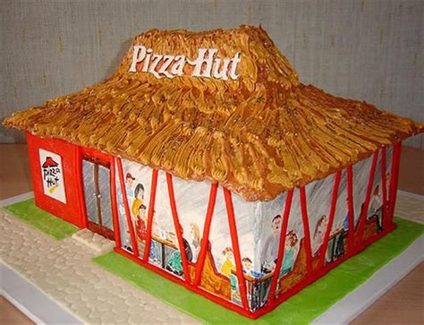 Pizza Hut Cake | Themed cakes, Pizza hut, Cake art