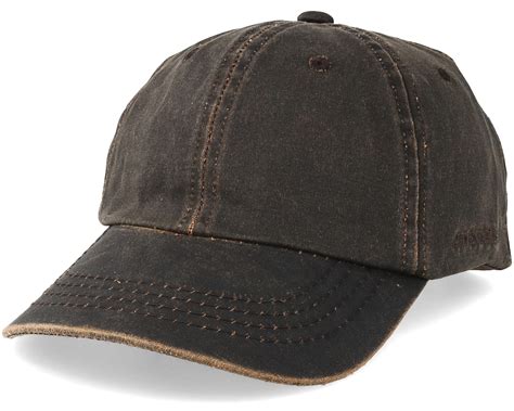 Baseball Cap Brown Adjustable - Stetson Cap | Hatstoreworld.com