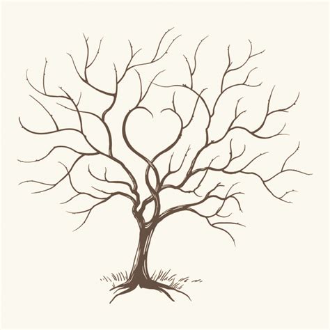 Tree Branch Drawing at GetDrawings | Free download