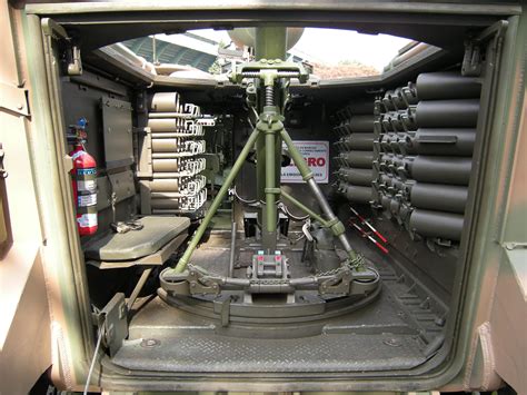 Interior of a M106 Mortar Carrier (M113 variant) of the Argentinian Army : TankPorn