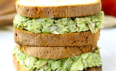 Tuna-Avocado Sandwich - Certified Health Coach | Oral Health Specialist | Whole Health ...