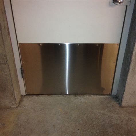 Stainless Steel Door Kick Plate – BC Site Service