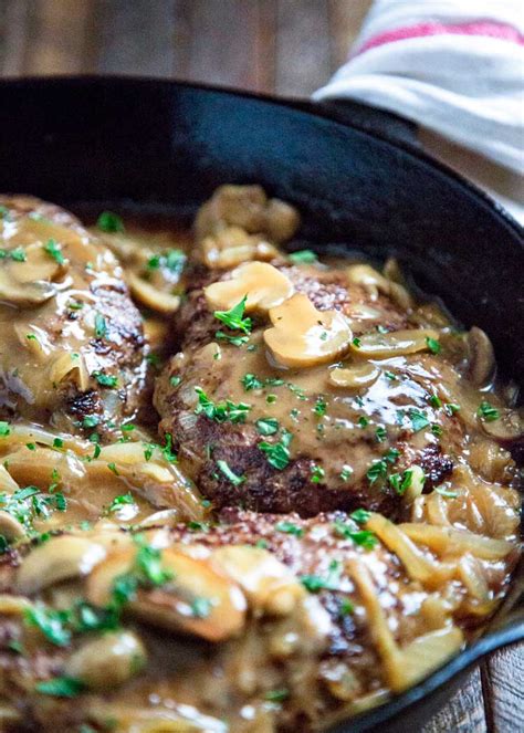 swiss steak with golden mushroom soup