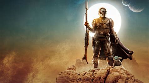 Grogu and The Mandalorian Wallpaper, HD TV Series 4K Wallpapers, Images and Background ...