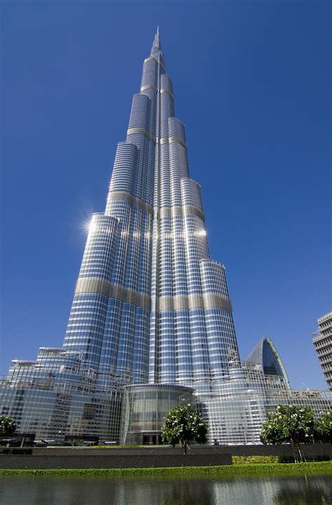 View Of Burj Khalifa Hotel Dubai Photograph by Charles Bowman