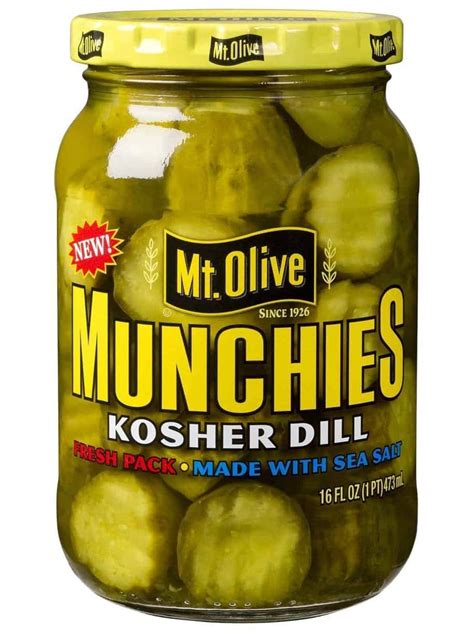 Munchies Kosher Dill - Mt Olive Pickles