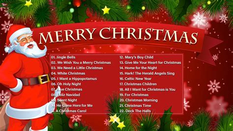 Christmas Songs Youtube Music 2023 Best Perfect Most Popular List of ...