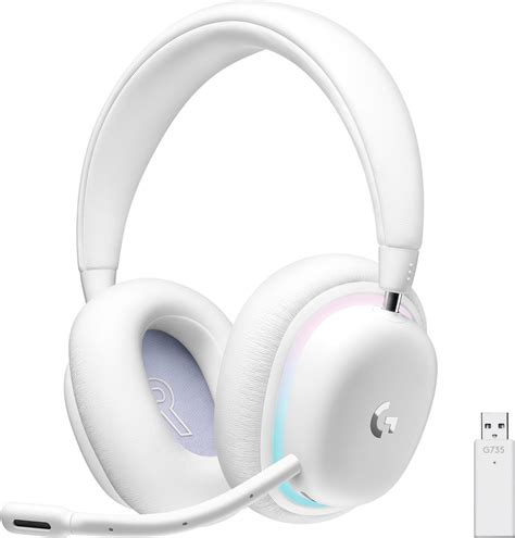 Logitech G735 Wireless Gaming Headset, White Mist - Walmart.com