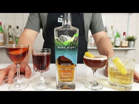 4 MOST POPULAR SCOTCH WHISKY COCKTAILS from Steve the Bartender ...