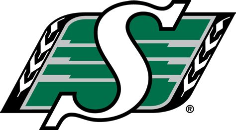 Saskatchewan Roughriders Primary Logo - Canadian Football League (CFL ...