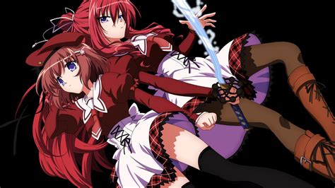 Two red hair female anime characters, anime, 11 eyes, Kusakabe Misuzu, Minase Yuka HD wallpaper ...