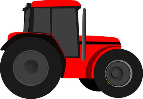 Download Tractor, Red, International. Royalty-Free Vector Graphic - Pixabay