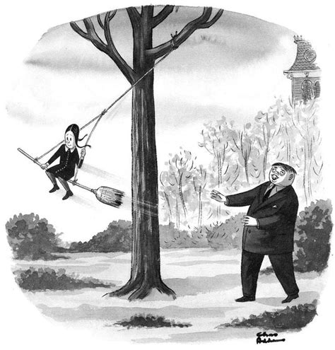 Charles Addams Halloween