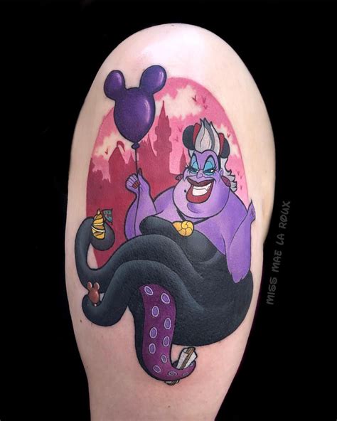 Ursula tattoo - The Little Mermaid - Disney villain tattoos | Little ...