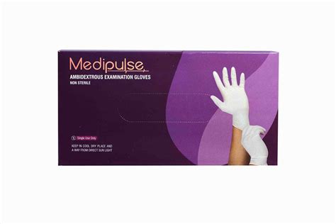 LATEX NON-STERILE EXAMINATION GLOVES POWDER FREE – MedipulseGlove