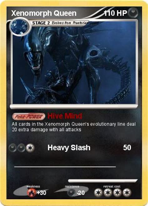 Pokémon Xenomorph Queen - Hive Mind - My Pokemon Card