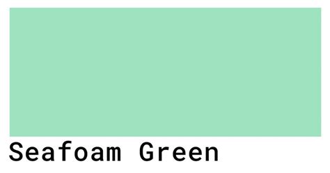 Seafoam Green Color Codes - The Hex, RGB and CMYK Values That You Need | Seafoam green color ...