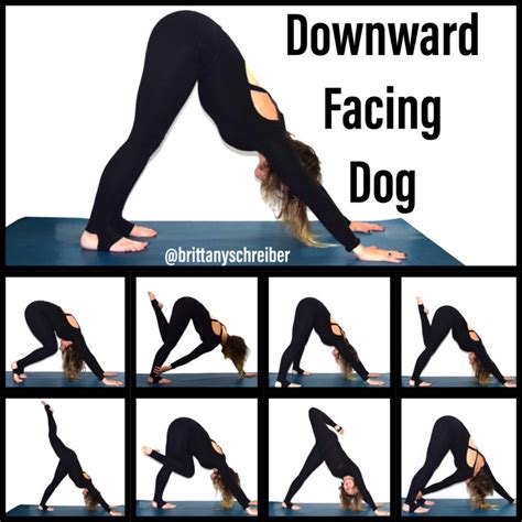 Downward Facing Dog Poses - 10 New Ways To Do Downward Dog | By Brittany Schreiber