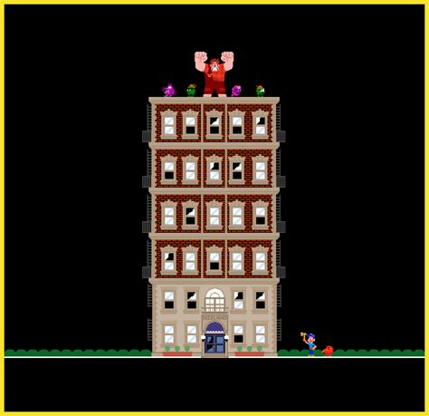 Fix-It Felix Jr. Arcade Bonus Level by RoxasXIIkeys on DeviantArt