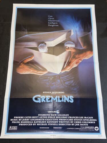 GREMLINS Original Movie Poster 1984 Authentic 1Sheet 27x41 Beauty ...