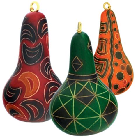 Christmas is Here - Hand-Carved Gourds