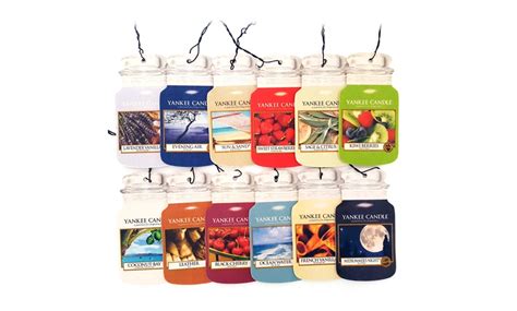 Yankee Candle 9 Car Air Fresheners | Groupon