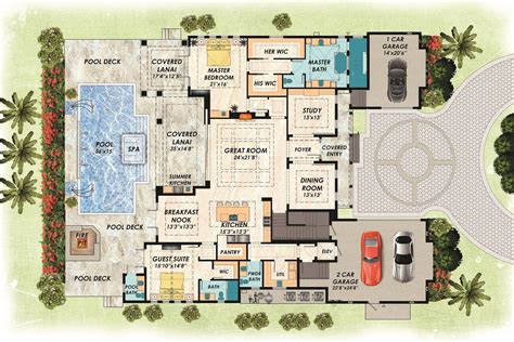 Floor Plan Graceland Mansion - floorplans.click