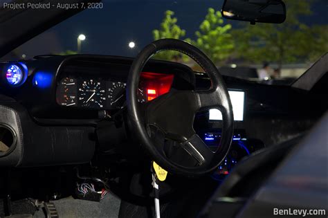 DeLorean DMC-12 interior - BenLevy.com