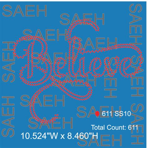 Believe (SVG) - SS10 | saehbodybuttahllc