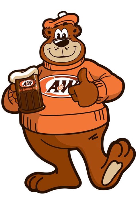 A&W Root Beer bear | Cartoon, Classic cartoon characters, Beer bear