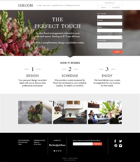 Landing Page Design Inspiration. 20 Absolutely Stunning Landing Page Designs