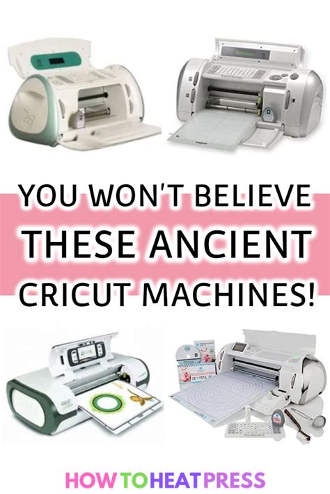 Different Types Of Cricut Machines - MACHINE JWL