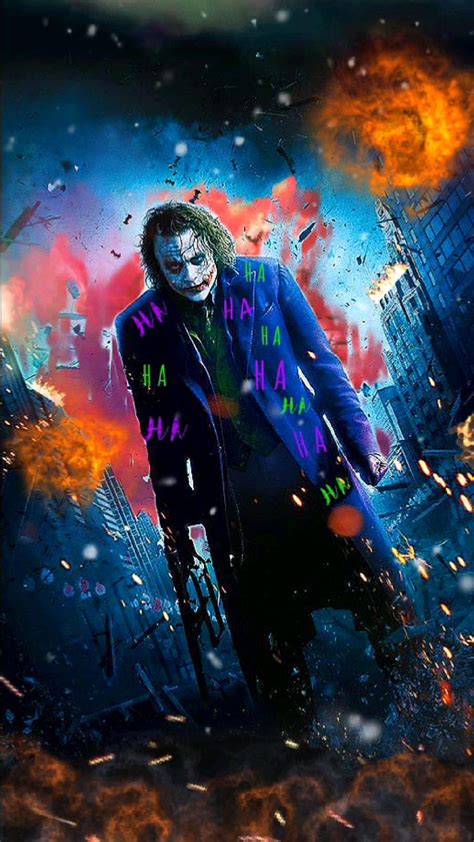 The Dark Knight/Joker Live Wallpaper | Joker dark knight, Batman joker, Joker images