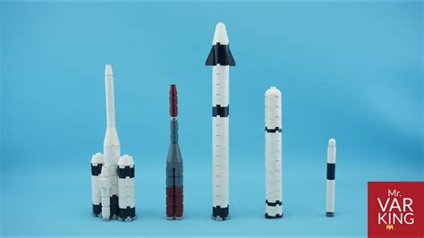 LEGO Tutorial Mini Rockets Part 4 - YouTube