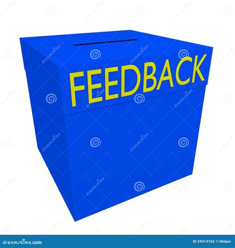 Feedback Box Royalty Free Stock Photo - Image: 34414165