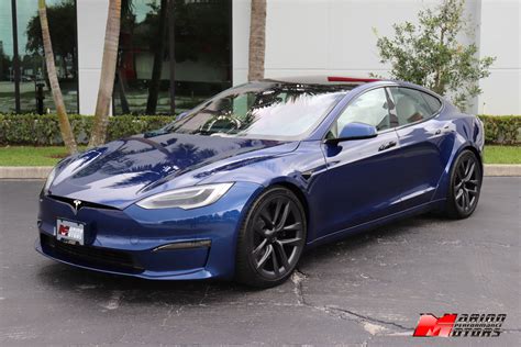 Used 2022 Tesla Model S Plaid For Sale ($147,900) | Marino Performance Motors Stock #458654