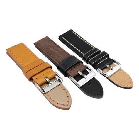 Deluxe Leather Watch Strap - China Watch Strap Manufacturer - Aimingstrap