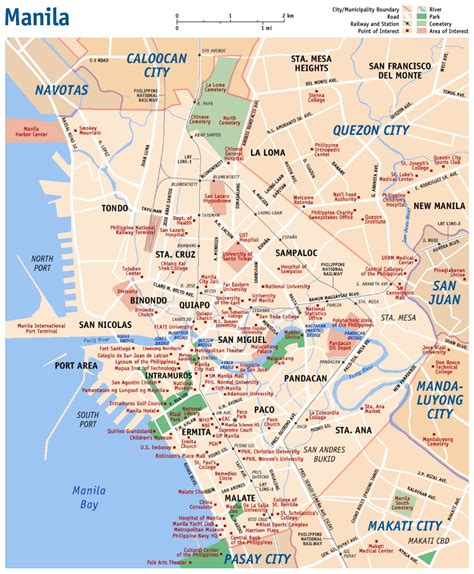 0 Map Manila Street Map