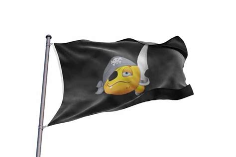 Pirate Flag Emoji - Jolly Roger | Sons Of Pirate