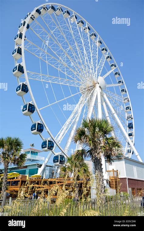 Sky Wheel Myrtle Beach Boardwalk, South Carolina, USA Stock Photo - Alamy