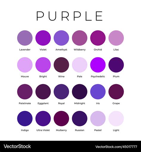 Shades Of Purple Color Palette Swatches Purple Colour Shades Purple | The Best Porn Website