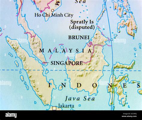 Malacca Map High Resolution Stock Photography and Images - Alamy