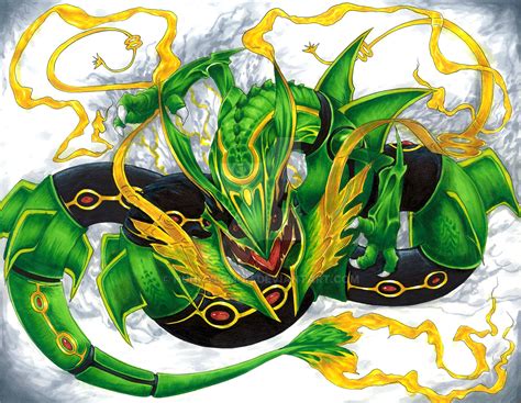 + Mega Rayquaza + by HunnyLemon on DeviantArt