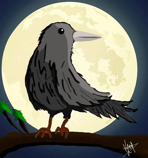 Raven Night by Klorrie on DeviantArt