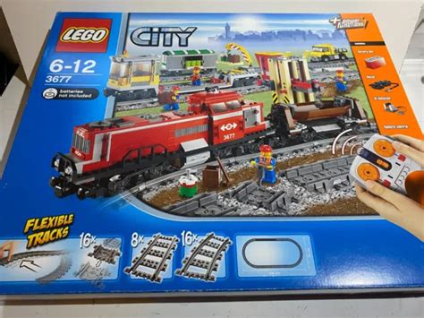 LEGO CITY: RED Cargo Train (3677) £250.00 - PicClick UK