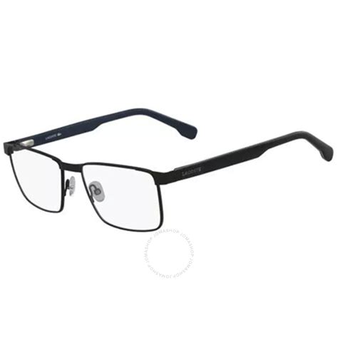 Lacoste Unisex Black Square Eyeglass Frames L224300254 886895349154 - Eyeglasses - Jomashop