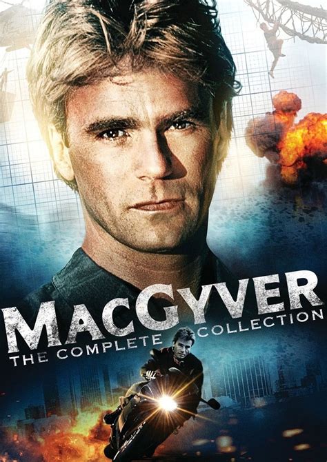 Macgyver 1985 TV Series Poster Angus mac Macgyver Cinema Print Art Gift - Etsy