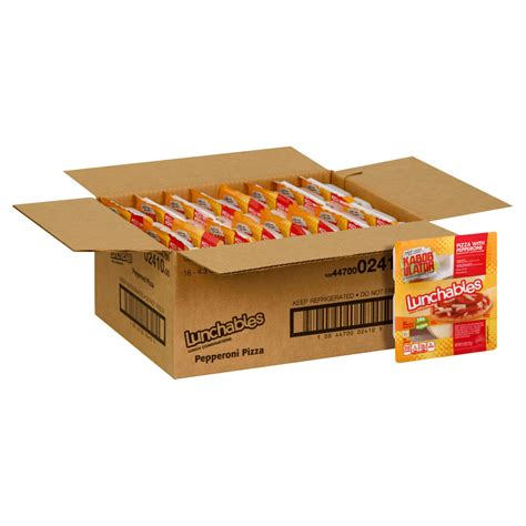 Lunchables, Pizza with Pepperoni, 4.3 Oz Pack (16 Count) - RocketDSD